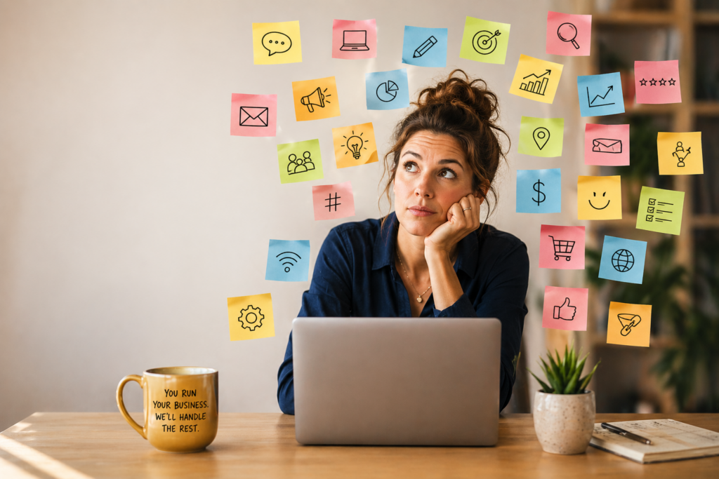 Creative Brainstorm Alone Creates Overwhelm